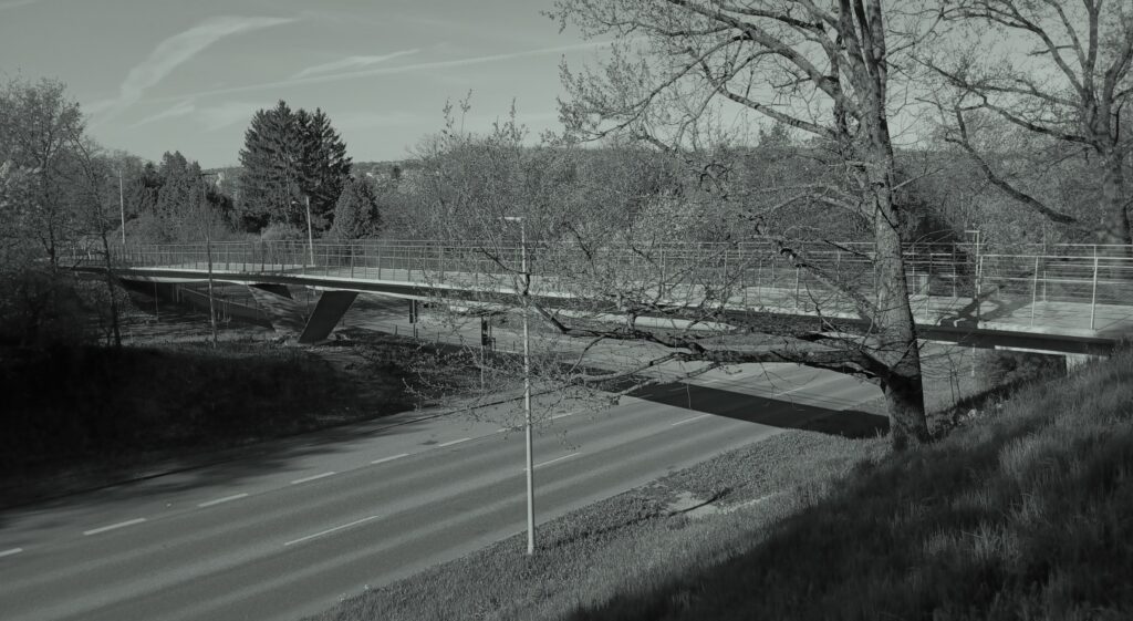 DFOS an Carbonbeton Brücke